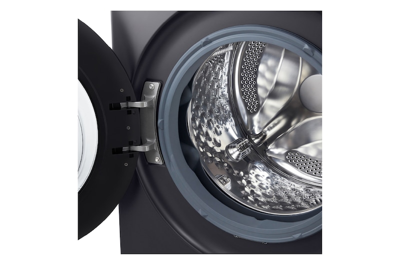 Puerta abierta mostrando detalle interno tambor